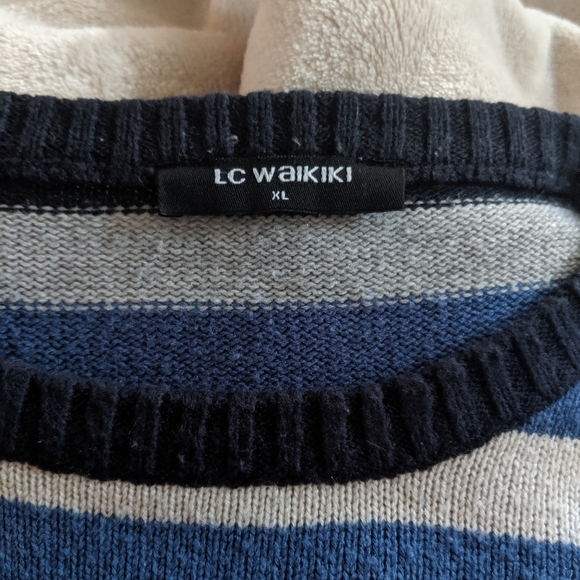 Striped crew neck sweater - Picture 3 of 3